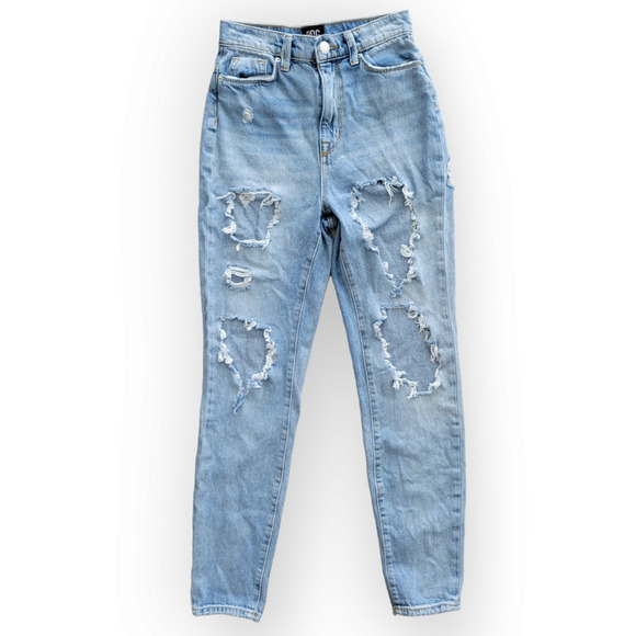 BDG Denim - BDG Urban Outfitters High Waisted Ripped Mom Jeans 24